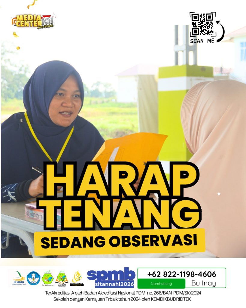 Observasi Calon Murid Baru SIT An-Nahl Jambi